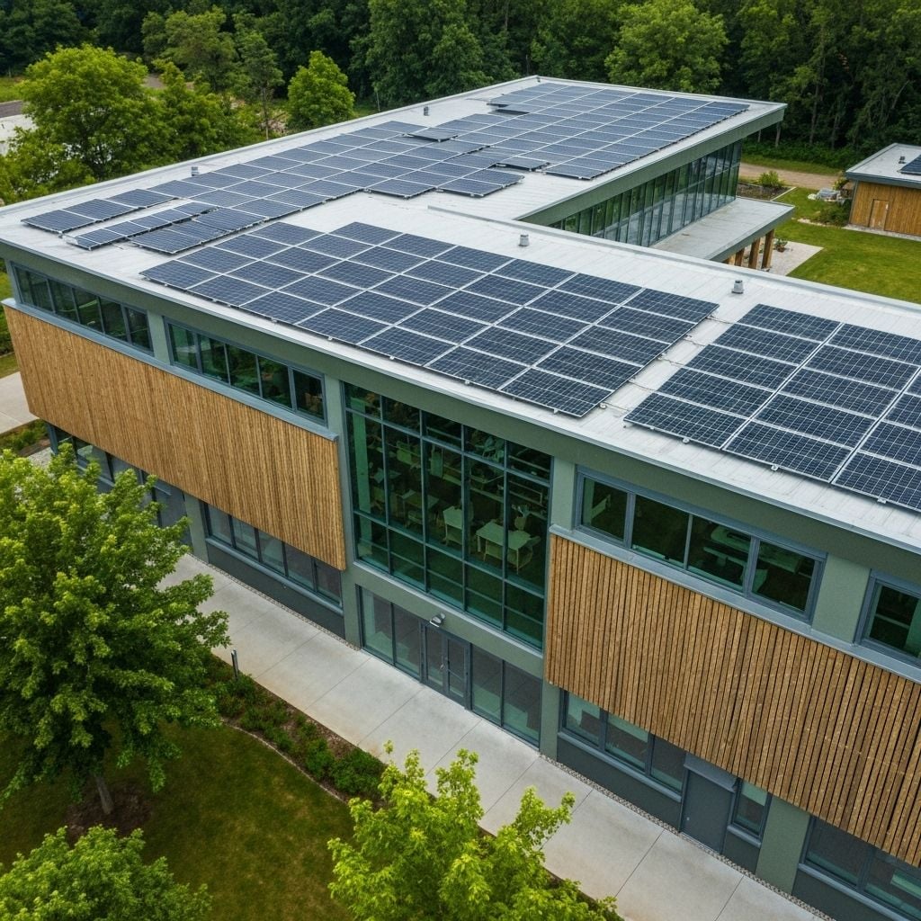 Sustainable affordable housing with green building features